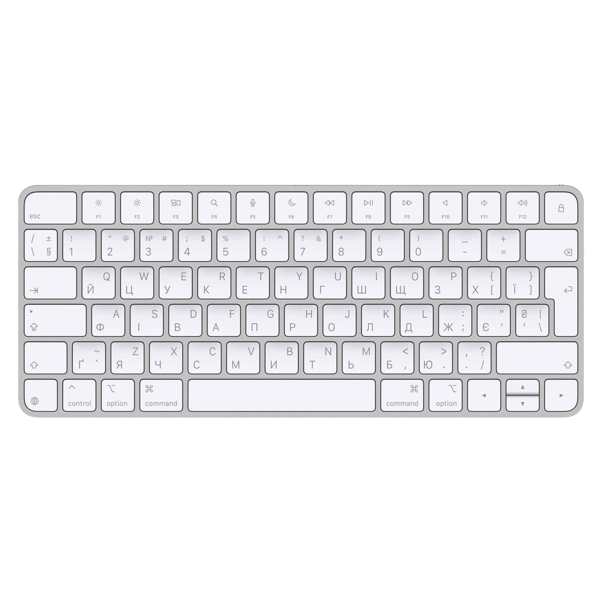 Клавіатура Apple Magic Keyboard [USB–C] - Ukrainian (MXCL3UA/A)