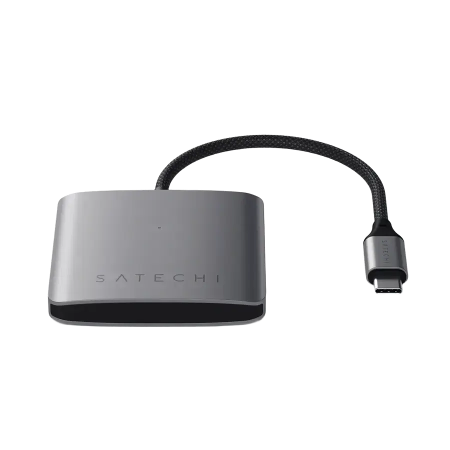 Мультипортовый адаптер Satechi 4-Port USB-C Hub with PD (ST-H4CPDM)