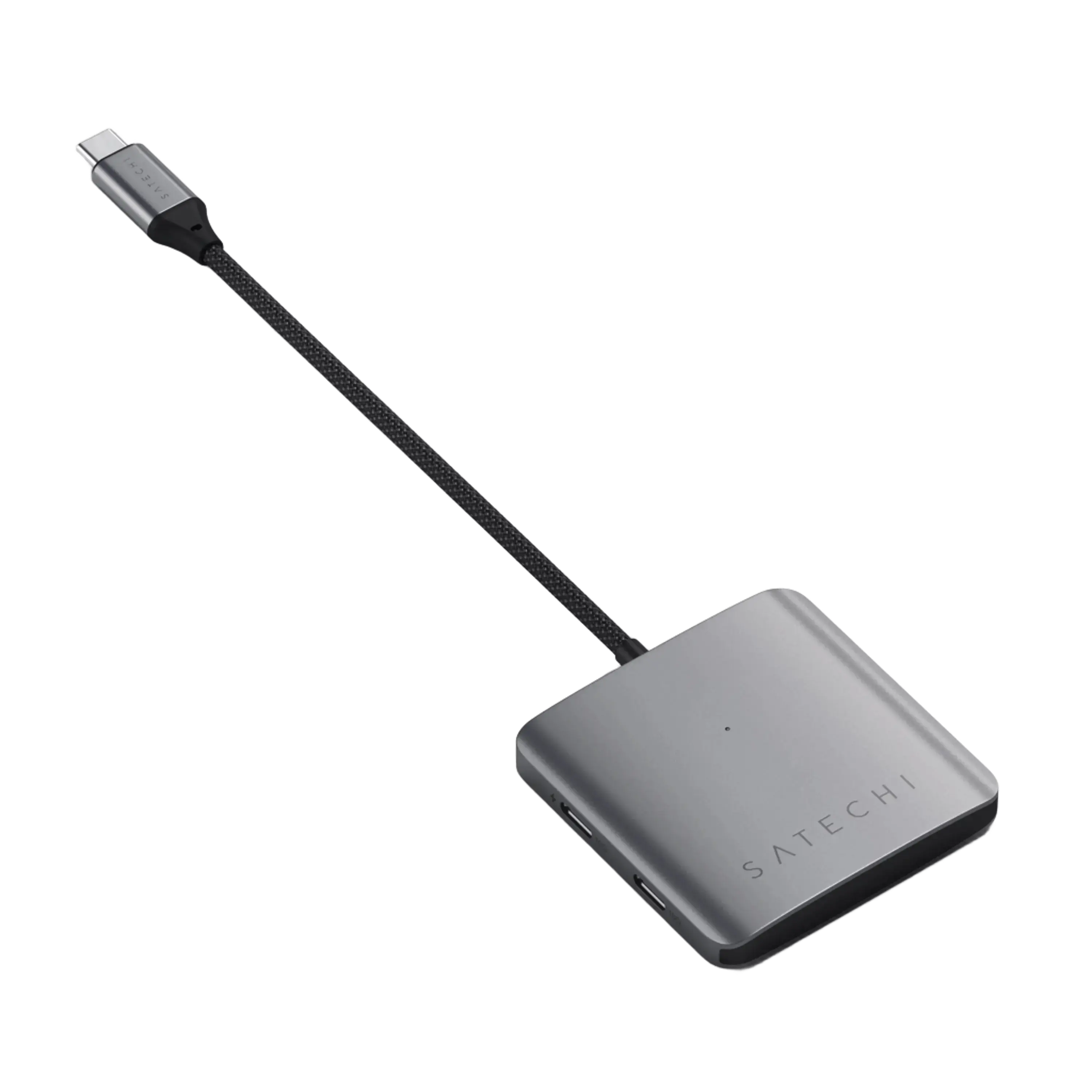 Мультипортовый адаптер Satechi 4-Port USB-C Hub with PD (ST-H4CPDM)