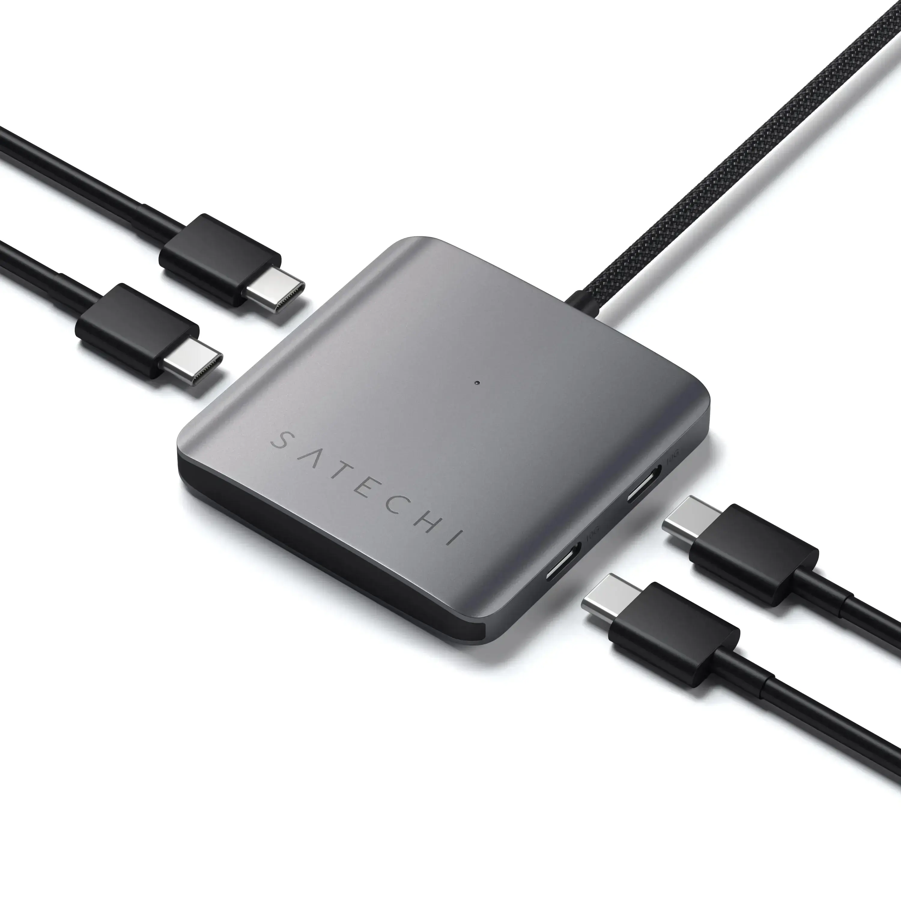 Мультипортовый адаптер Satechi 4-Port USB-C Hub with PD (ST-H4CPDM)
