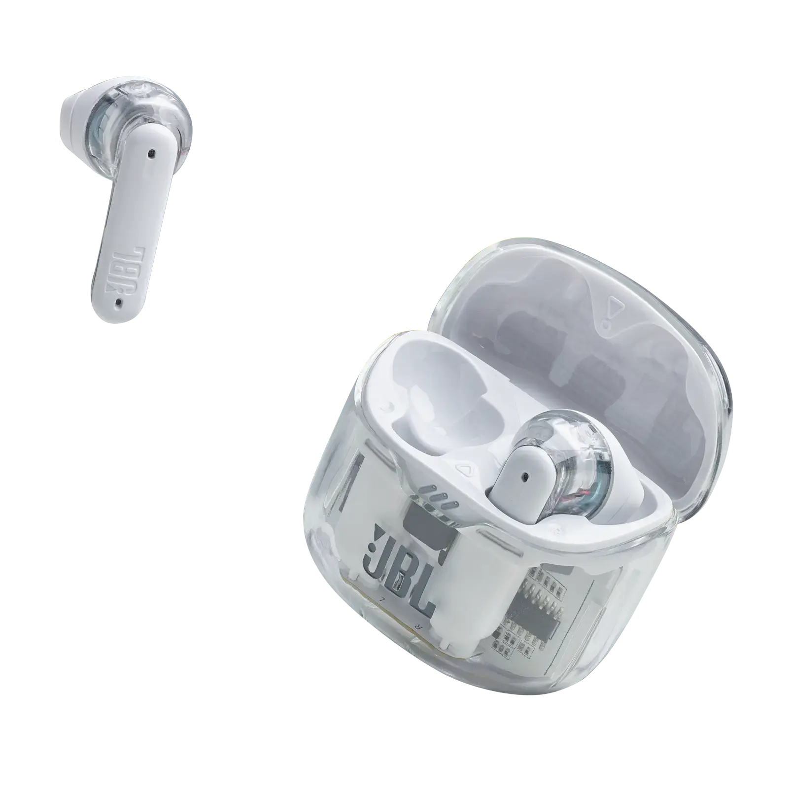 Наушники JBL Tune Flex Ghost Edition - White Ghost (JBLTFLEXGWHT)