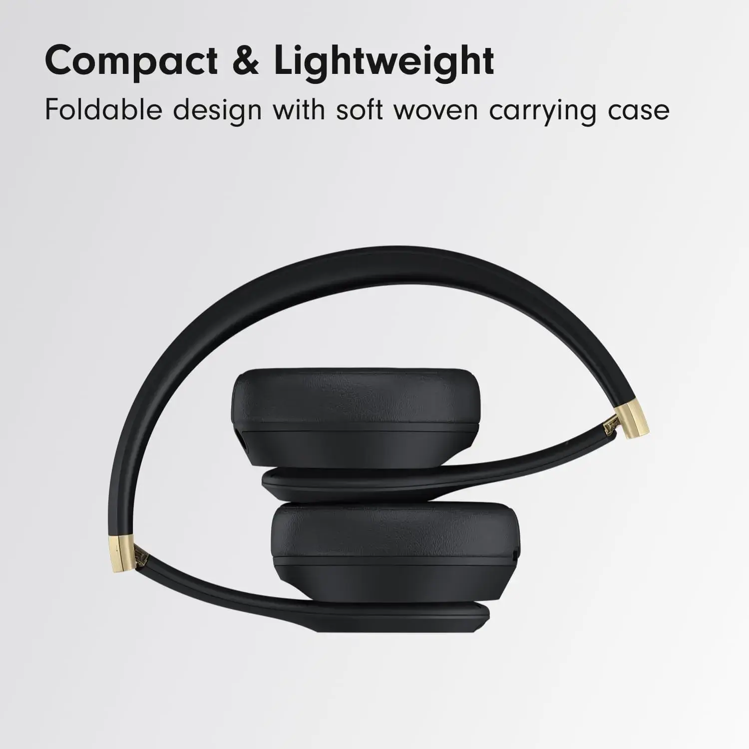 Наушники Beats Solo 4 — On-Ear Wireless Headphones – Black & Gold (MC2L4)