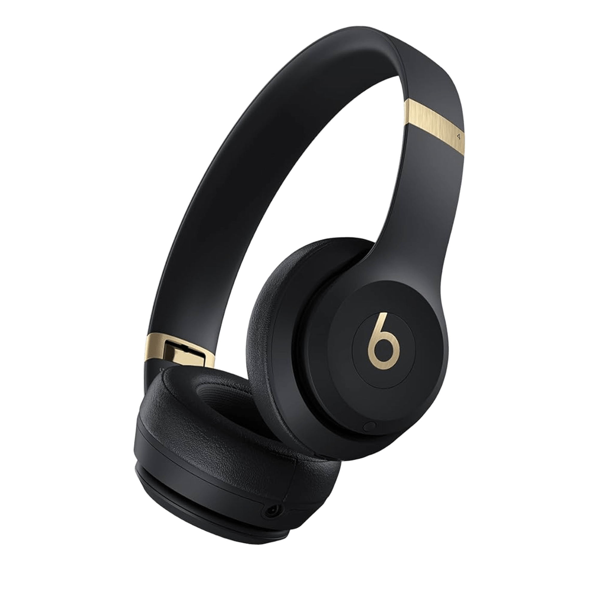 Наушники Beats Solo 4 — On-Ear Wireless Headphones – Black & Gold (MC2L4)