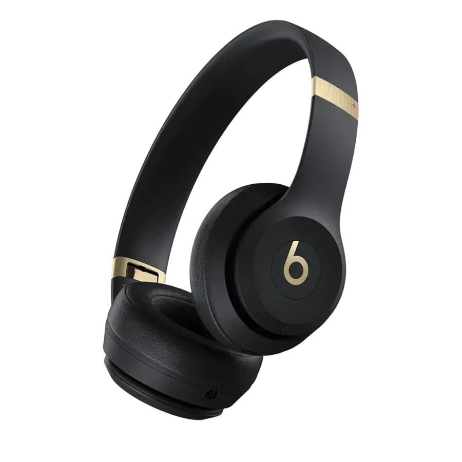 Навушники Beats Solo 4 — On-Ear Wireless Headphones – Black & Gold (MC2L4)