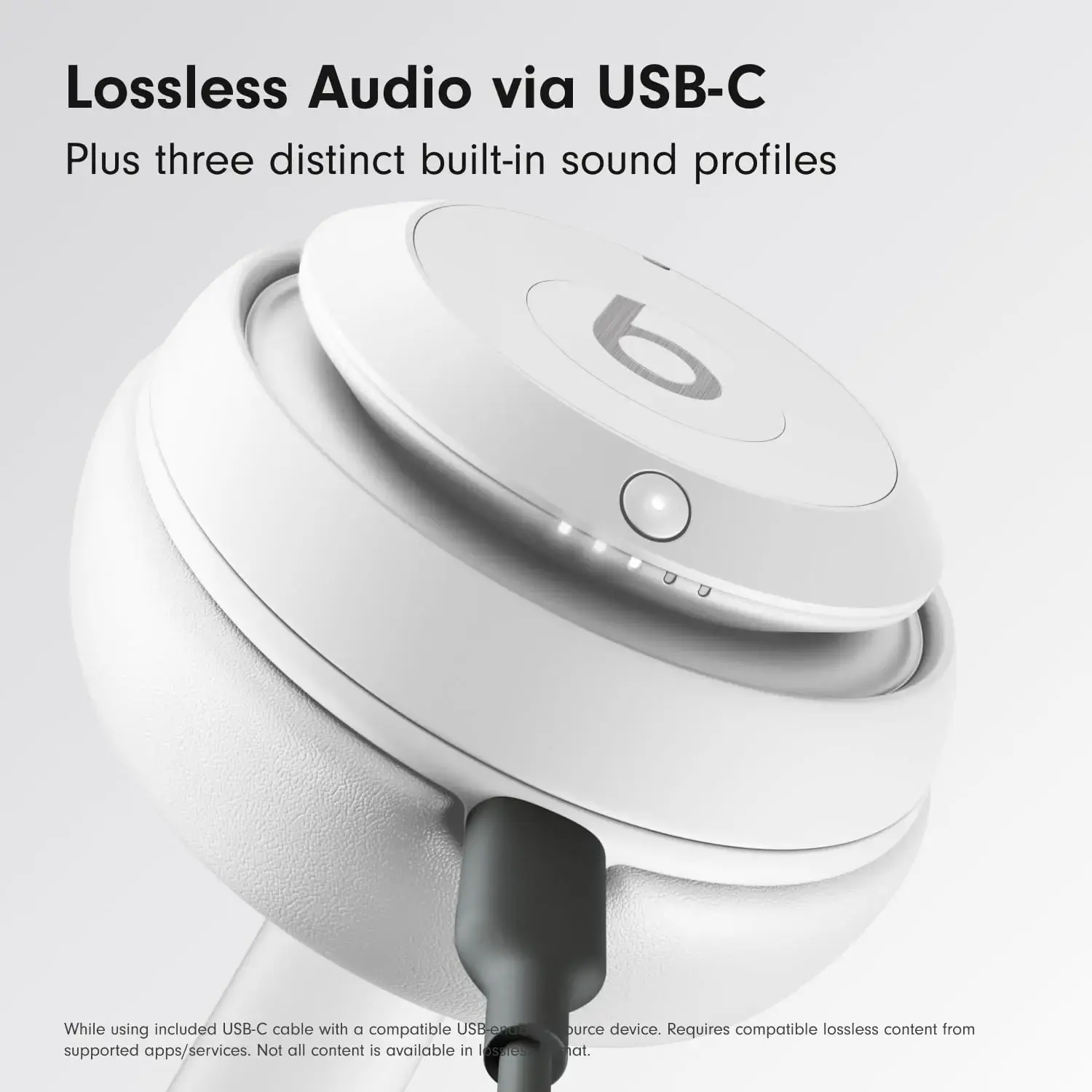 Наушники Beats Studio Pro Wireless Headphones — Matte White (MC2P4)