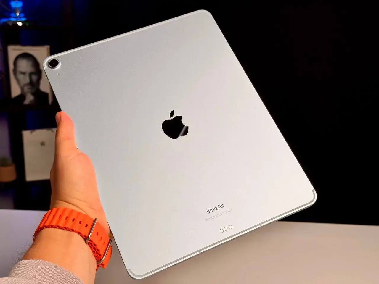 NEW NO BOX Планшет Apple iPad Air 13'' M2 2024 Wi-Fi + Cellular 256GB Blue (MV6W3)