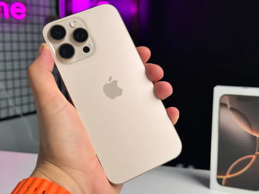 OPEN BOX Apple iPhone 16 Pro Max 1TB eSim Desert Titanium (MYWE3)