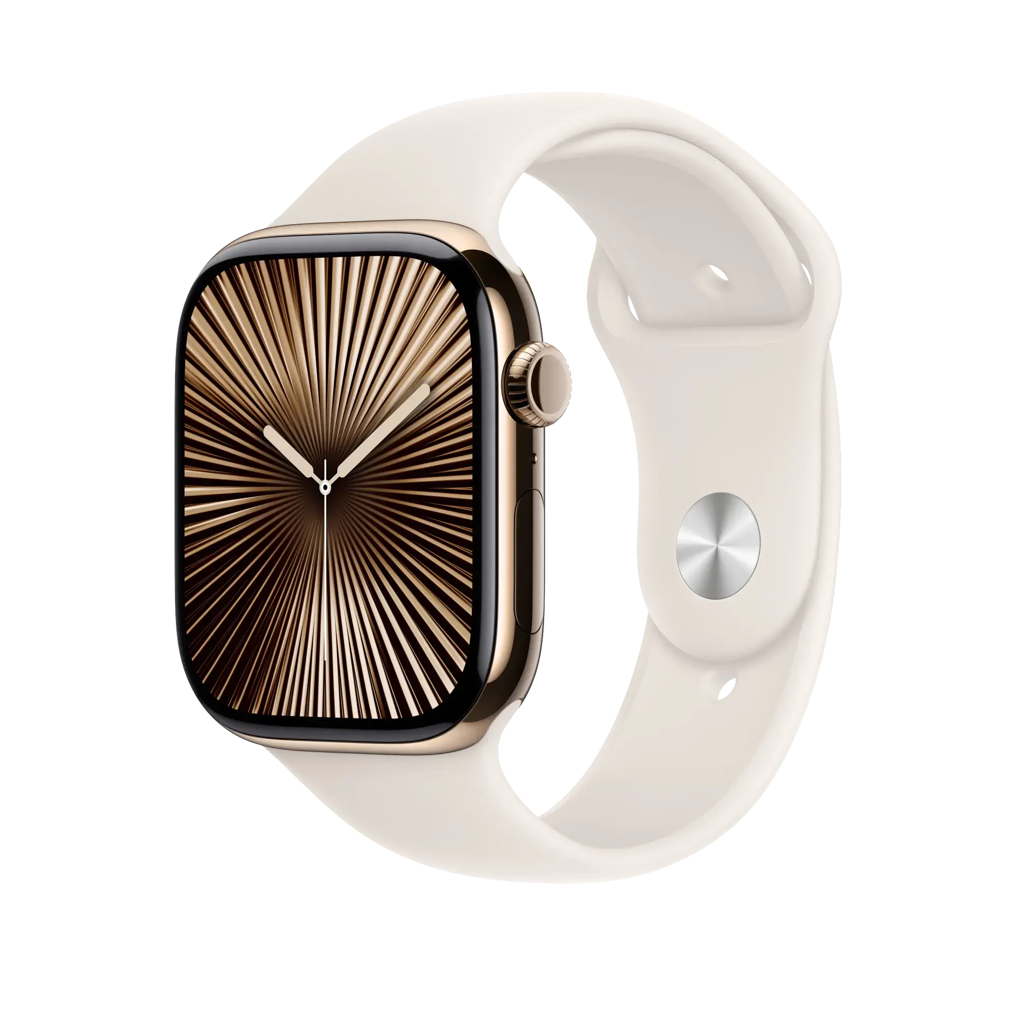 Ремінець Apple Sport Band S/M для Apple Watch 38/40/41/42mm - Starlight (MYJ33, MXLL3)