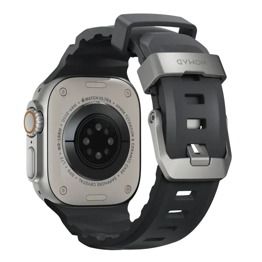 Ремінець Nomad Rocky Point Band Natural Titanium Hardware 46mm/49mm - Storm (NM013596858)