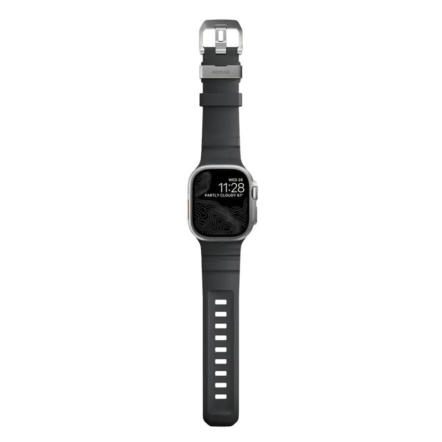 Ремінець Nomad Rocky Point Band Natural Titanium Hardware 46mm/49mm - Storm (NM013596858)