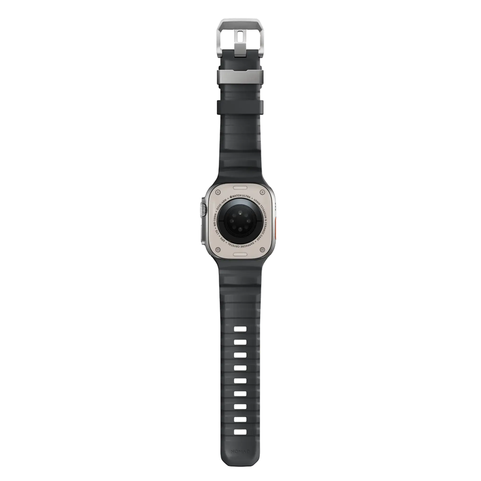 Ремешок NOMAD Rocky Point Band Natural Titanium Hardware для Apple Watch 42/44/45/49mm - Storm