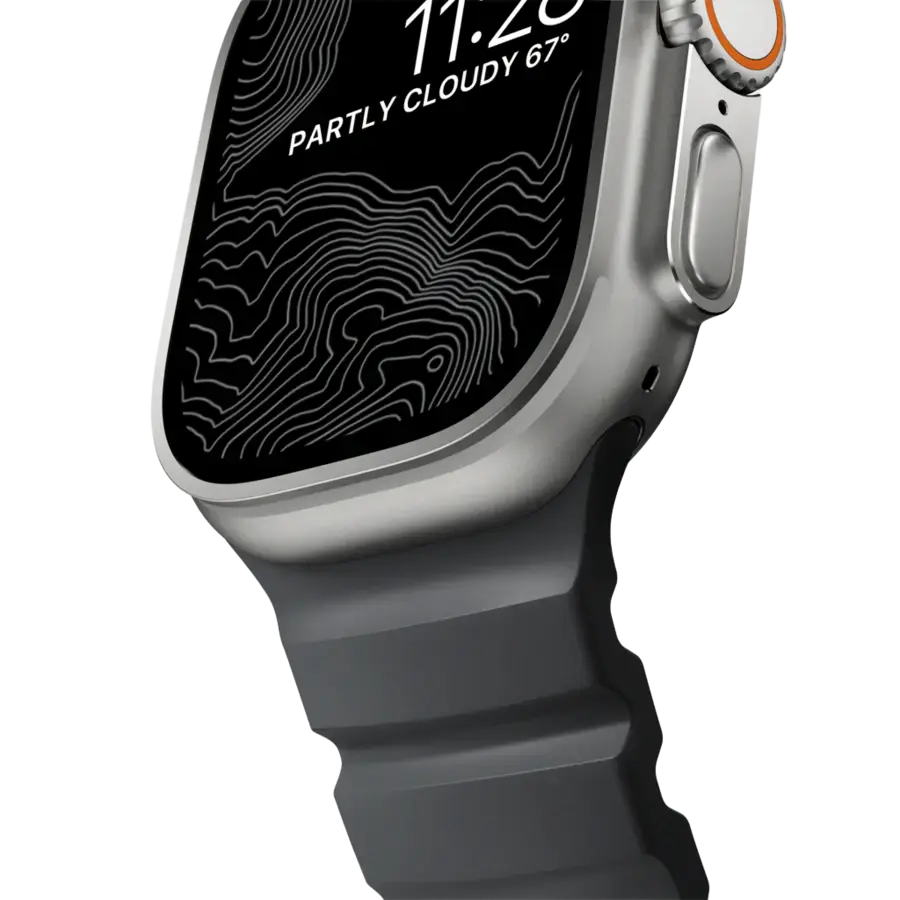 Ремінець Nomad Rocky Point Band Natural Titanium Hardware 46mm/49mm - Storm (NM013596858)