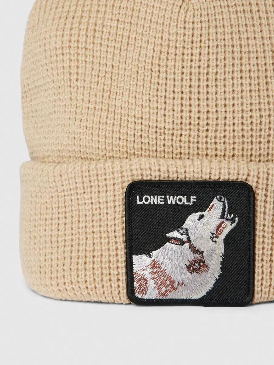 Шапка Goorin Bros Animal Farm Lone Wolf - Creme (107-0133)