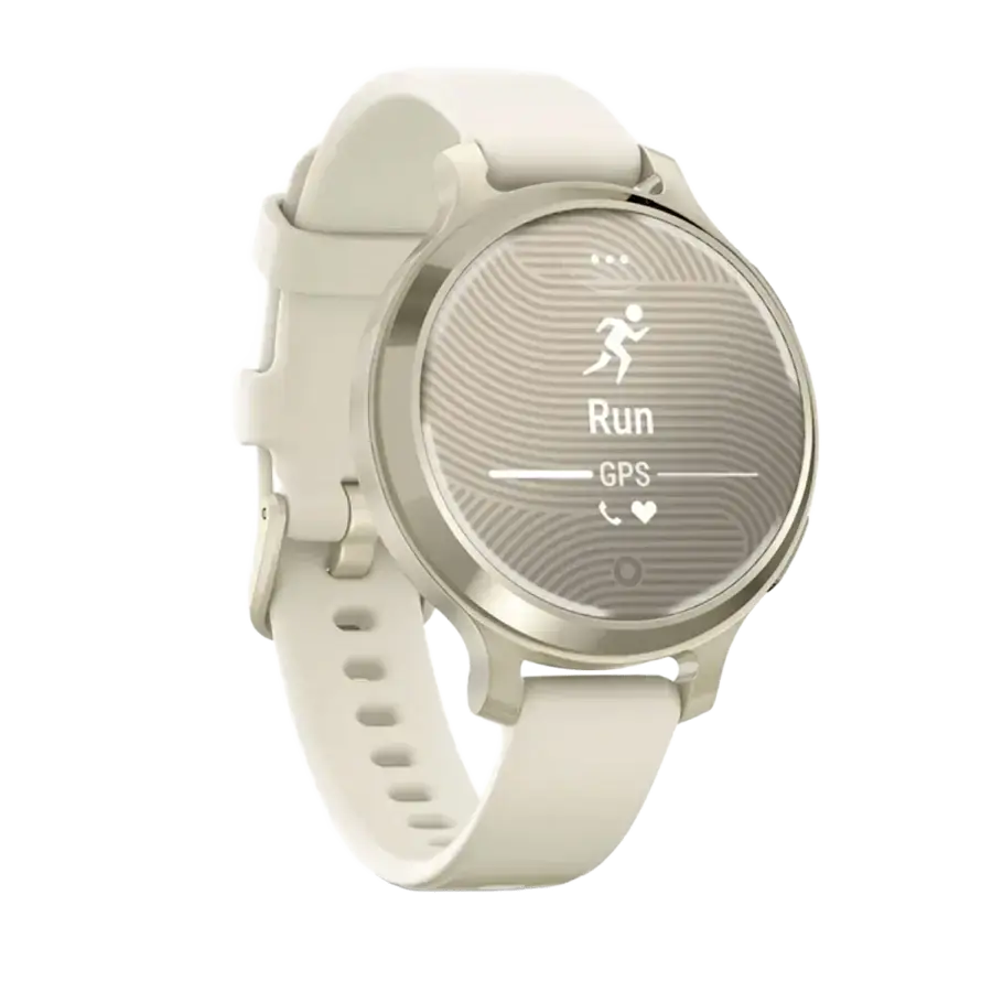 Смарт-годинник Garmin Lily 2 Active Lunar Gold with Bone Silicone Band (010-02891-00)