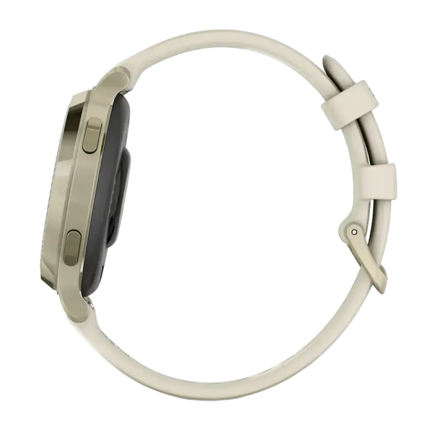 Смарт-годинник Garmin Lily 2 Active Lunar Gold with Bone Silicone Band (010-02891-00)