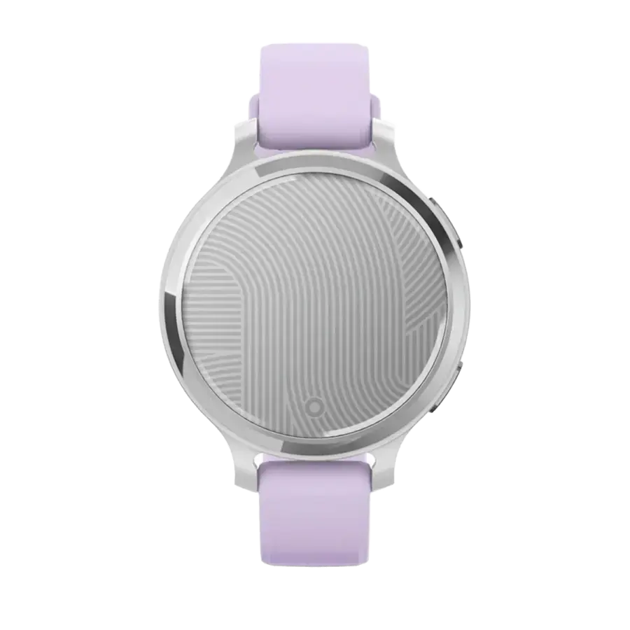 Смарт-годинник Garmin Lily 2 Active Silver with Purple Jasmine Silicone Band (010-02891-01)