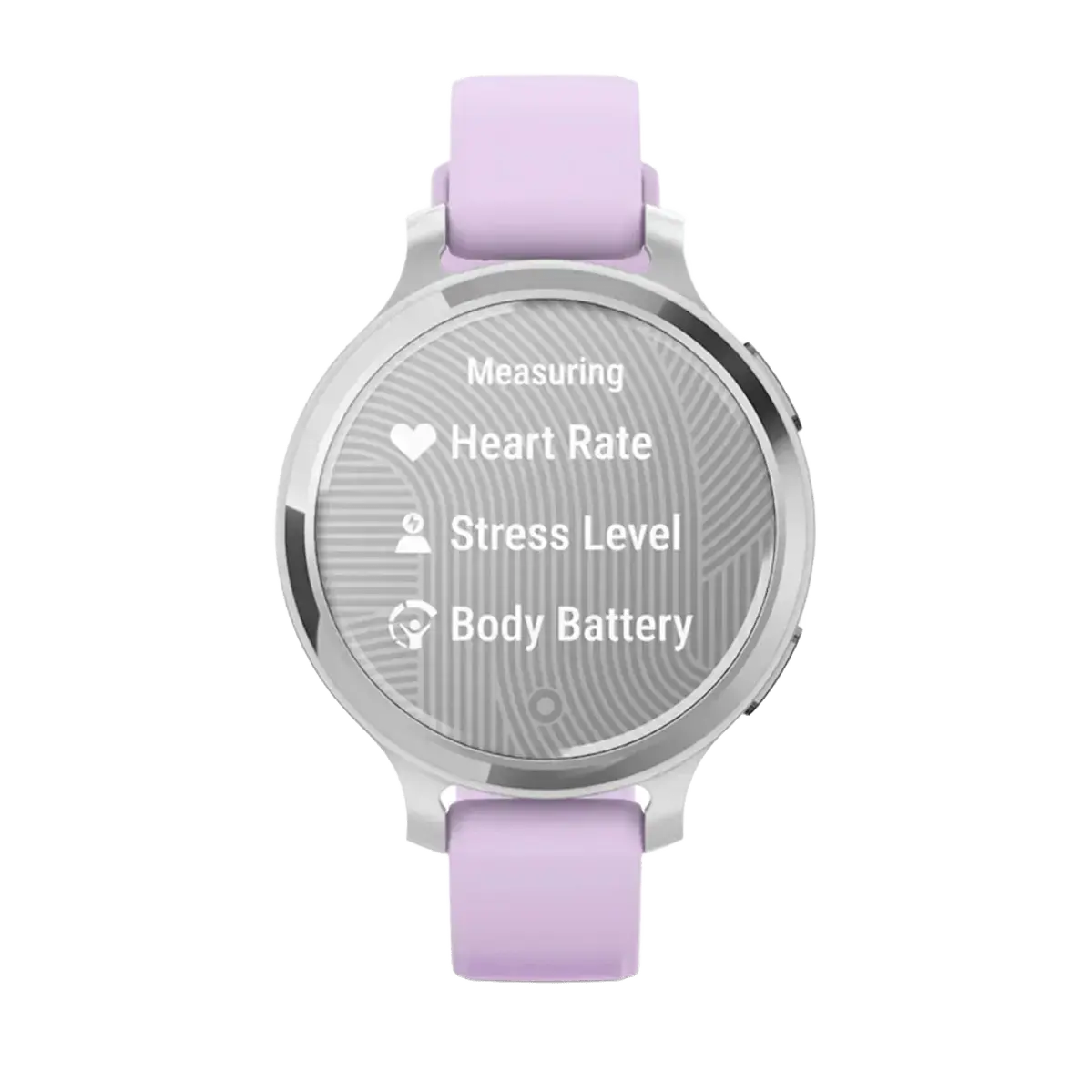 Смарт-годинник Garmin Lily 2 Active Silver with Purple Jasmine Silicone Band (010-02891-01)