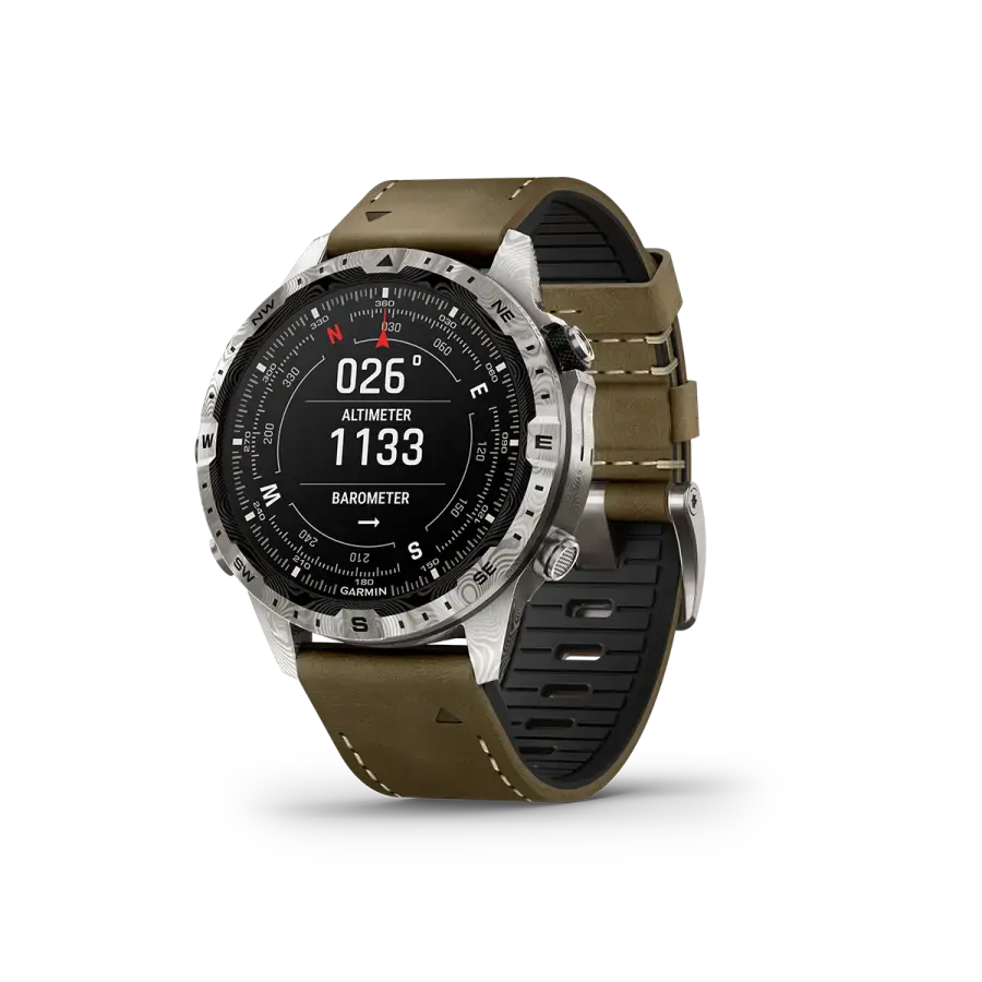 Смарт-годинник Garmin MARQ (Gen 2) Adventurer - Damascus Steel Edition (010-03393-30/31)