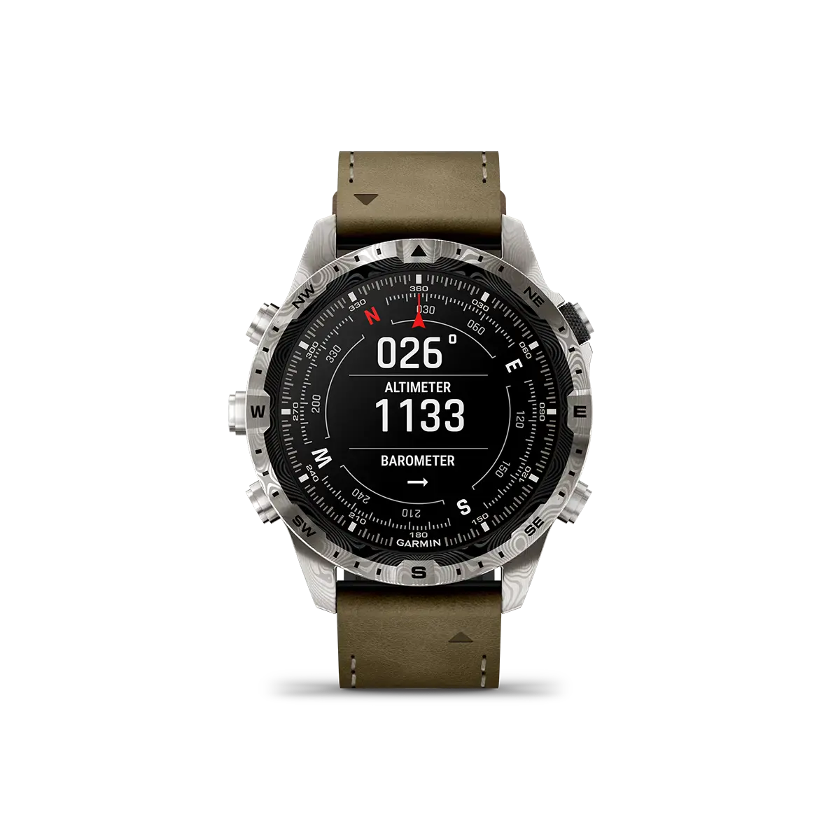 Смарт-годинник Garmin MARQ (Gen 2) Adventurer - Damascus Steel Edition (010-03393-30/31)