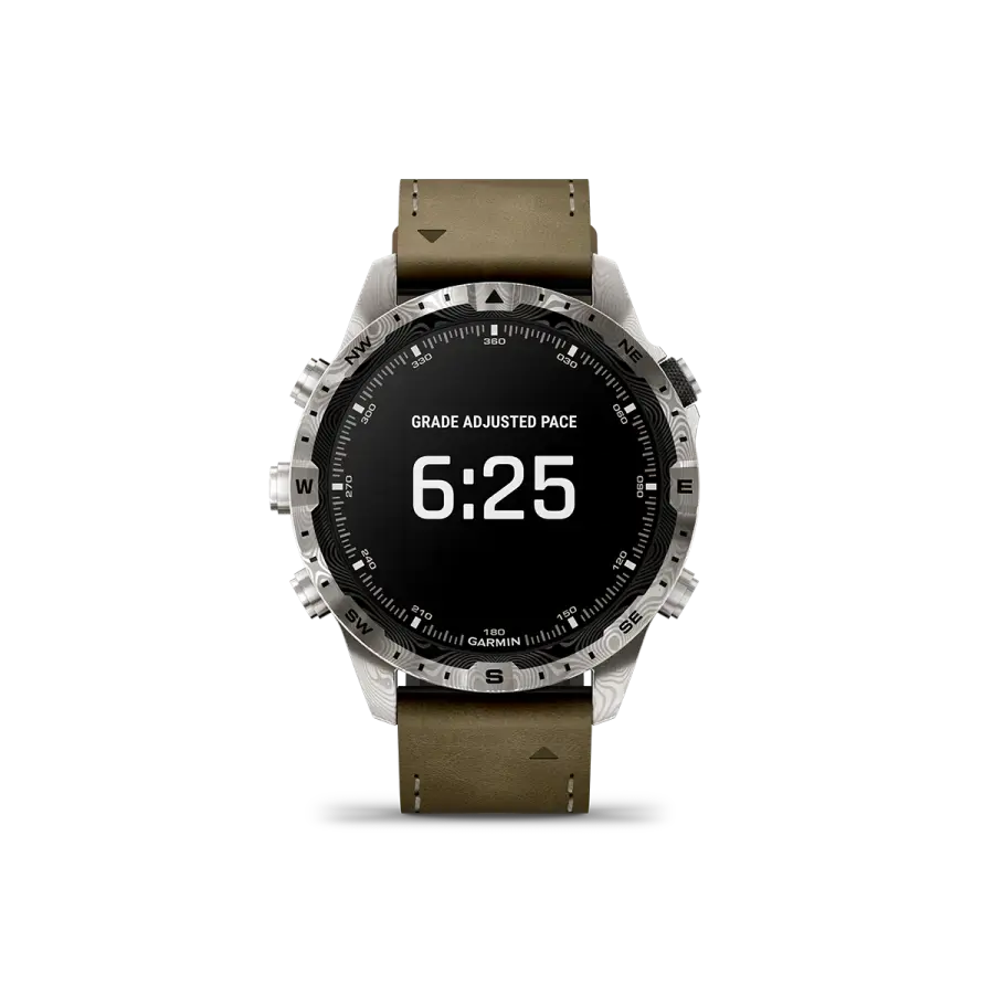 Смарт-годинник Garmin MARQ (Gen 2) Adventurer - Damascus Steel Edition (010-03393-30/31)