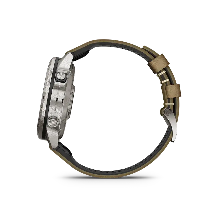 Смарт-годинник Garmin MARQ (Gen 2) Adventurer - Damascus Steel Edition (010-03393-30/31)