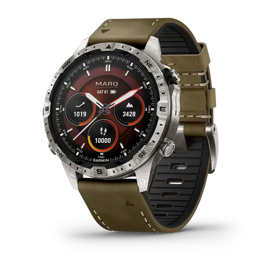 Смарт-годинник Garmin MARQ (Gen 2) Adventurer - Damascus Steel Edition (010-03393-30/31)