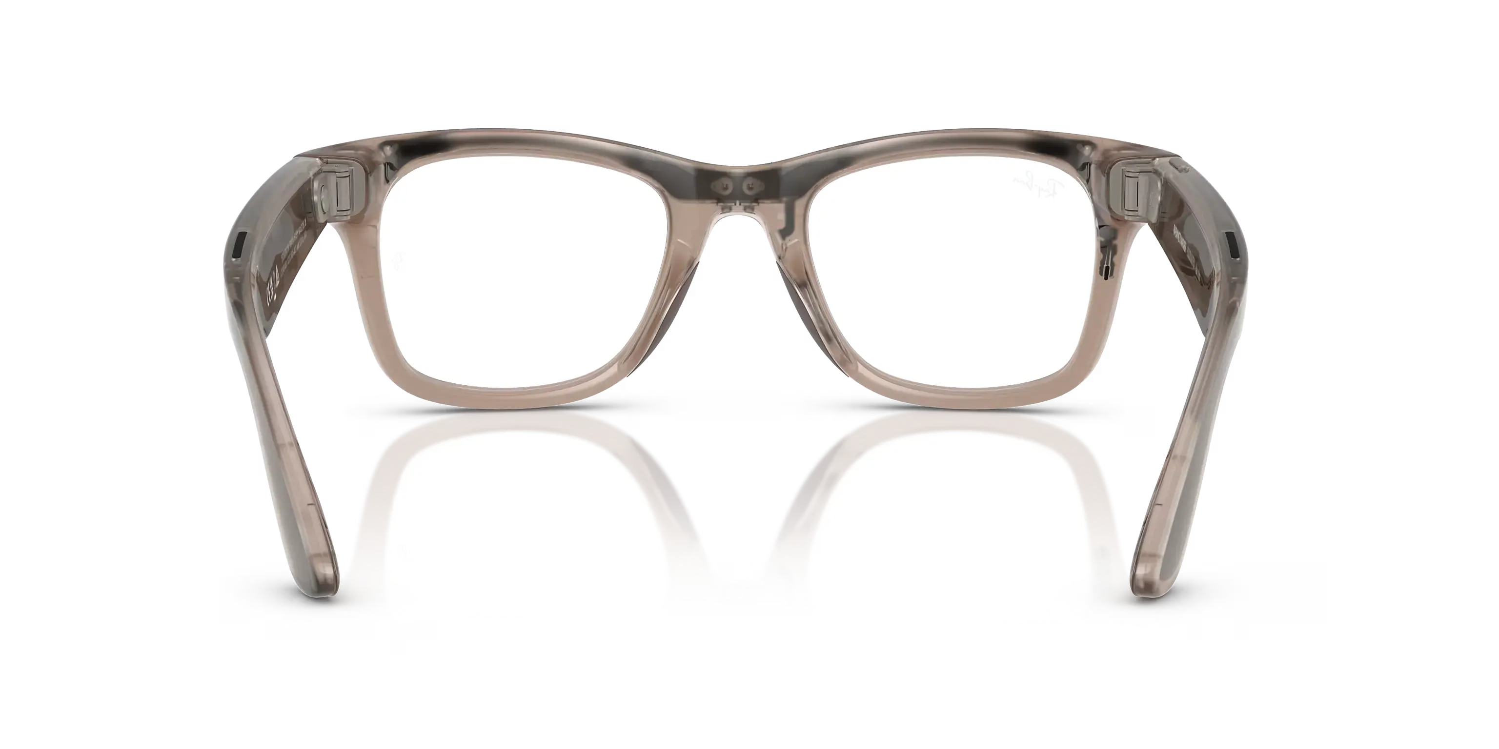 Смарт-окуляри Ray-Ban | Meta Wayfarer Standard - Clear / Watermelon Red Transitions (RW4006 6705P5 50-22)