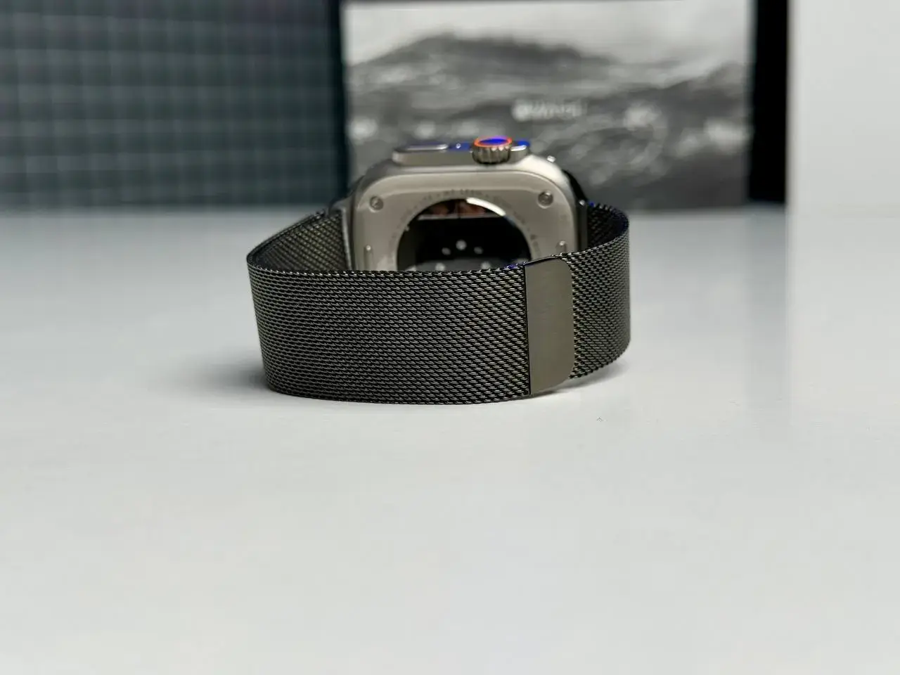 УЦІНКА Apple Watch Ultra 2 GPS + Cellular 49mm Titanium Case with Blue/Black Trail Loop - S/M (MRF53) - Стан: ідеальний | Акумулятор: 100% | Комплект: кабель | Гарантія: 1 міс.