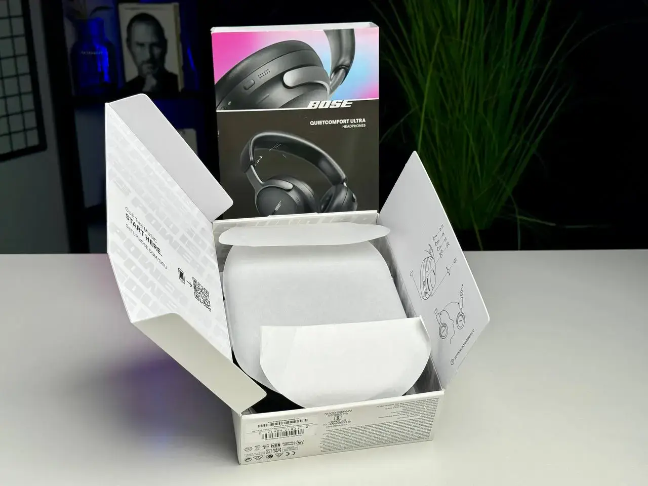 Навушники Bose QuietComfort Ultra - Black (880066-0100) Open Box