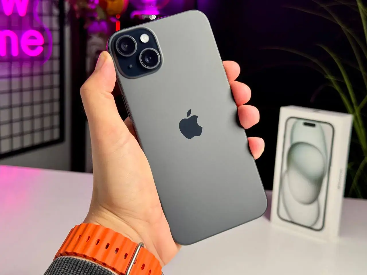 Уцінка, DEMO Apple iPhone 15 Plus 128GB Black (MU0Y3)