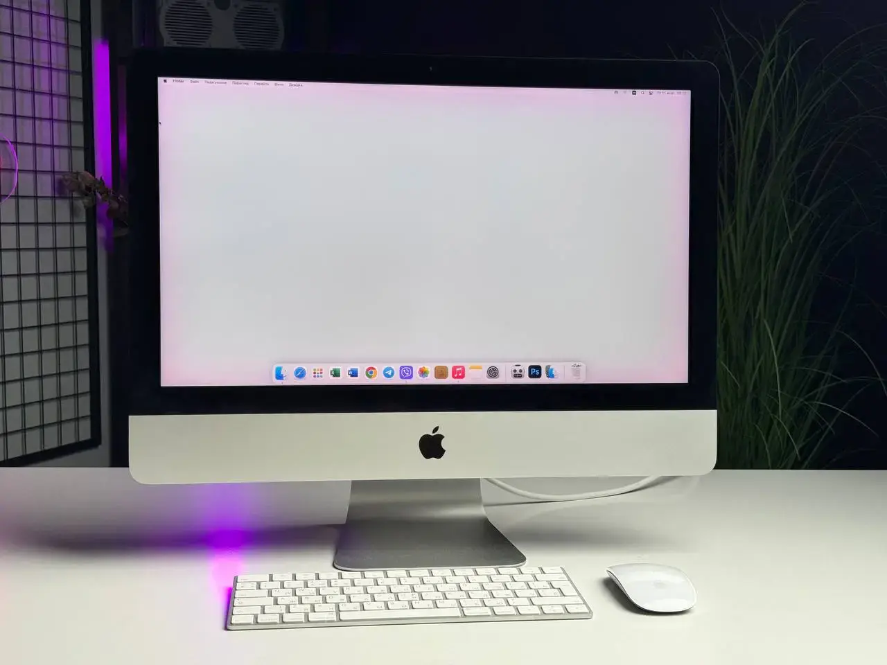 ВЖИВАНИЙ iMac 21.5" Retina 4K i5 3,1/8GB/1TB/Intel Iris Pro Graphics 6200 (MK452) 2015 | Стан: гарний | Комплектація: iMac, мишка, клавіатура