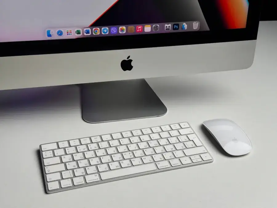 Б/У iMac 21.5" Retina 4K i5 3,1/8GB/1TB/Intel Iris Pro Graphics 6200 (MK452) 2015 | Состояние: хорошее | Комплектация: iMac, мышка, клавиатура