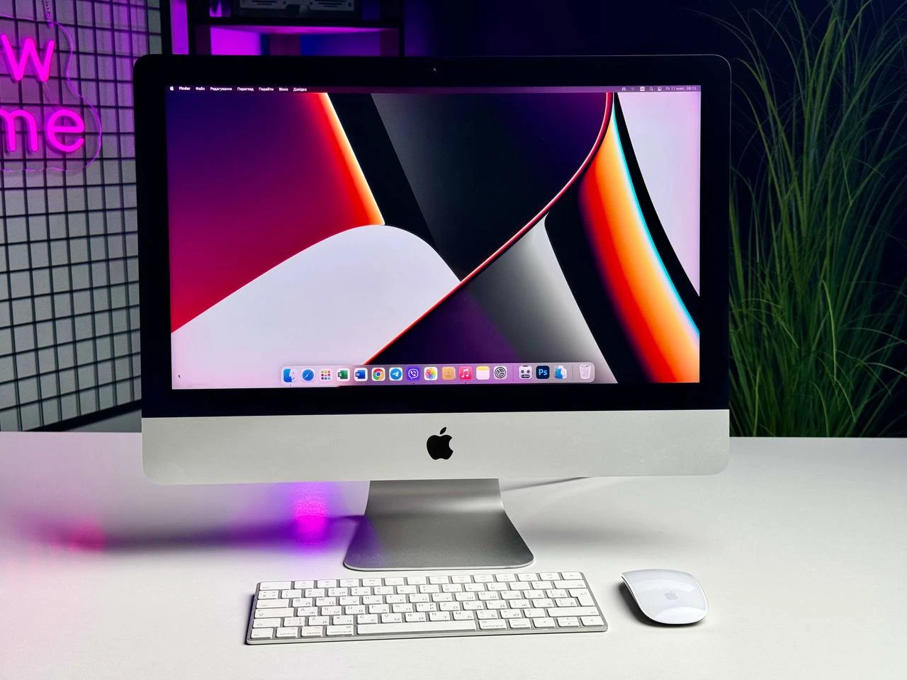 Б/У iMac 21.5" Retina 4K i5 3,1/8GB/1TB/Intel Iris Pro Graphics 6200 (MK452) 2015 | Состояние: хорошее | Комплектация: iMac, мышка, клавиатура