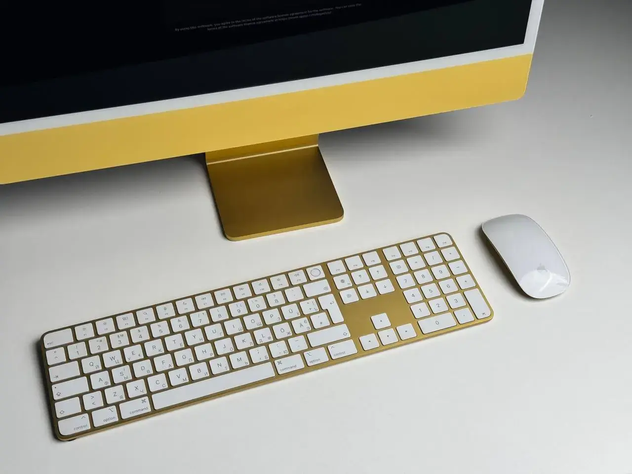 ВЖИВАНИЙ iMac 24" 4.5K Retina display Yellow (Z12S000NV) 2021 - Стан: гарний | Комплект: повний | Гарантія: 3 міс.