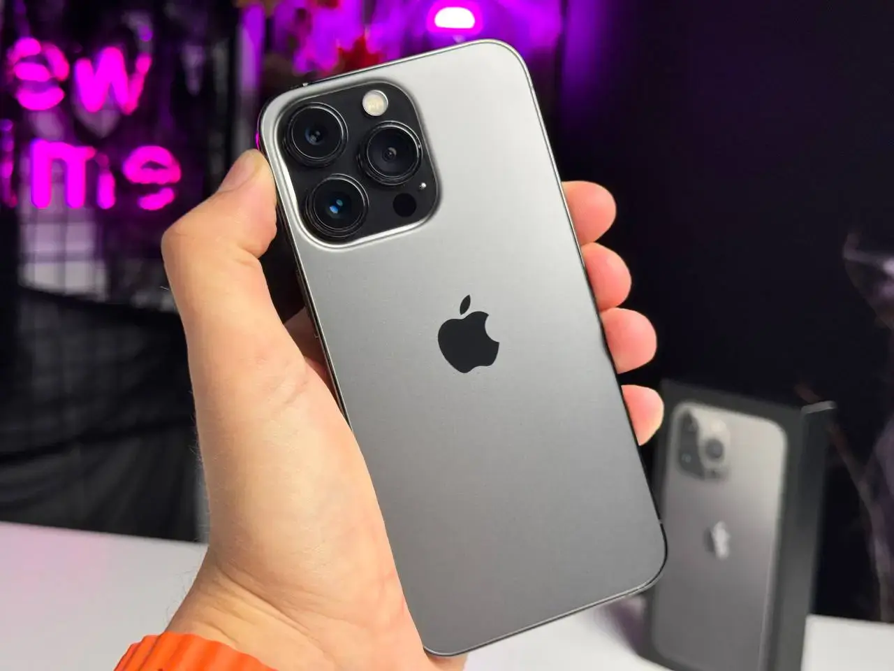 ВЖИВАНИЙ Apple iPhone 13 Pro 128GB Graphite (MLTP3, MLV93) - Стан: гарний | Акумулятор: 100% | Комплектація: повний | Гарантія: 1 міс.