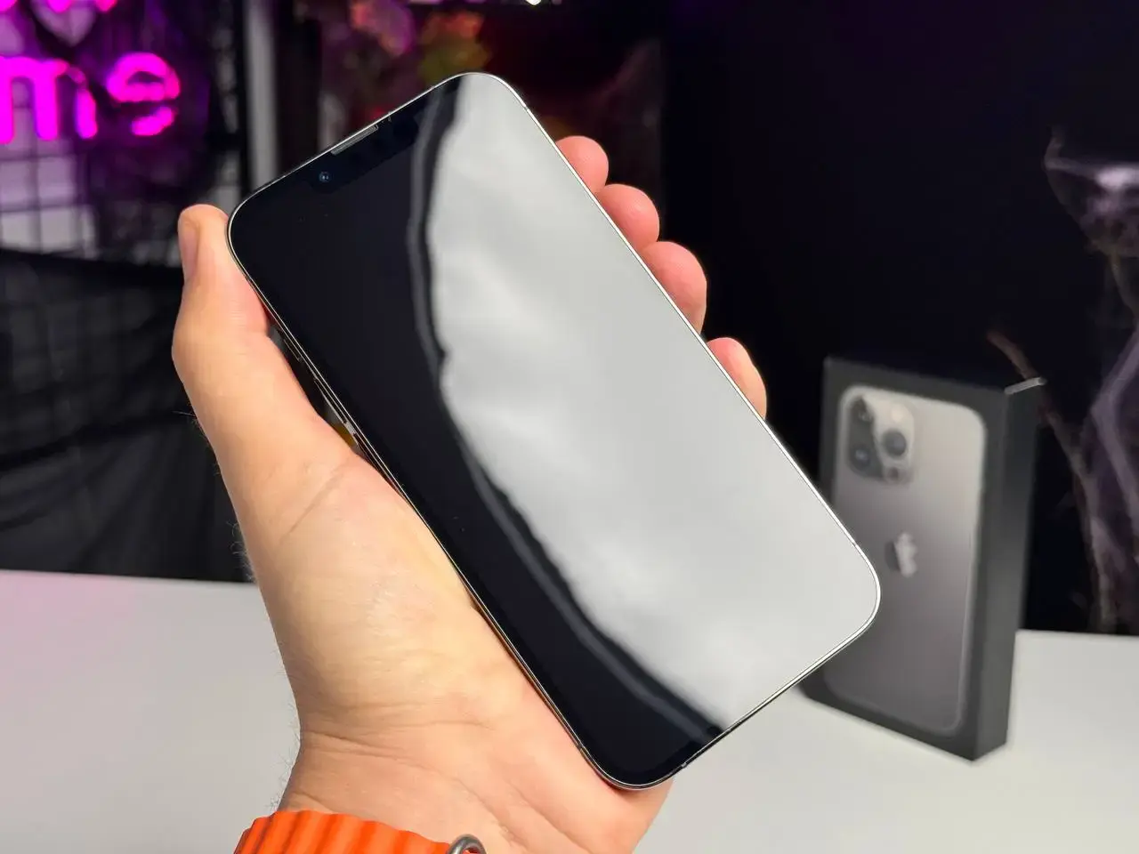 ВЖИВАНИЙ Apple iPhone 13 Pro 128GB Graphite (MLTP3, MLV93) - Стан: гарний | Акумулятор: 100% | Комплектація: повний | Гарантія: 1 міс.