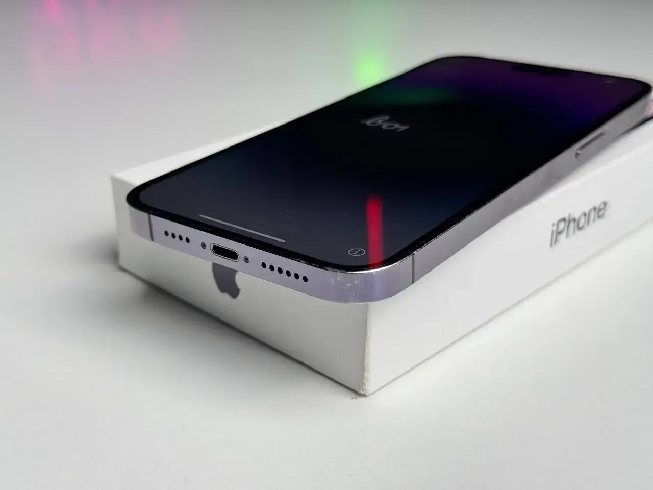 ВЖИВАНИЙ Apple iPhone 14 Pro Max 256GB Dual Sim Deep Purple (MQ8A3) - Стан: гарний | Акумулятор: 89% | Комплектація: повний | Гарантія: 1 міс.