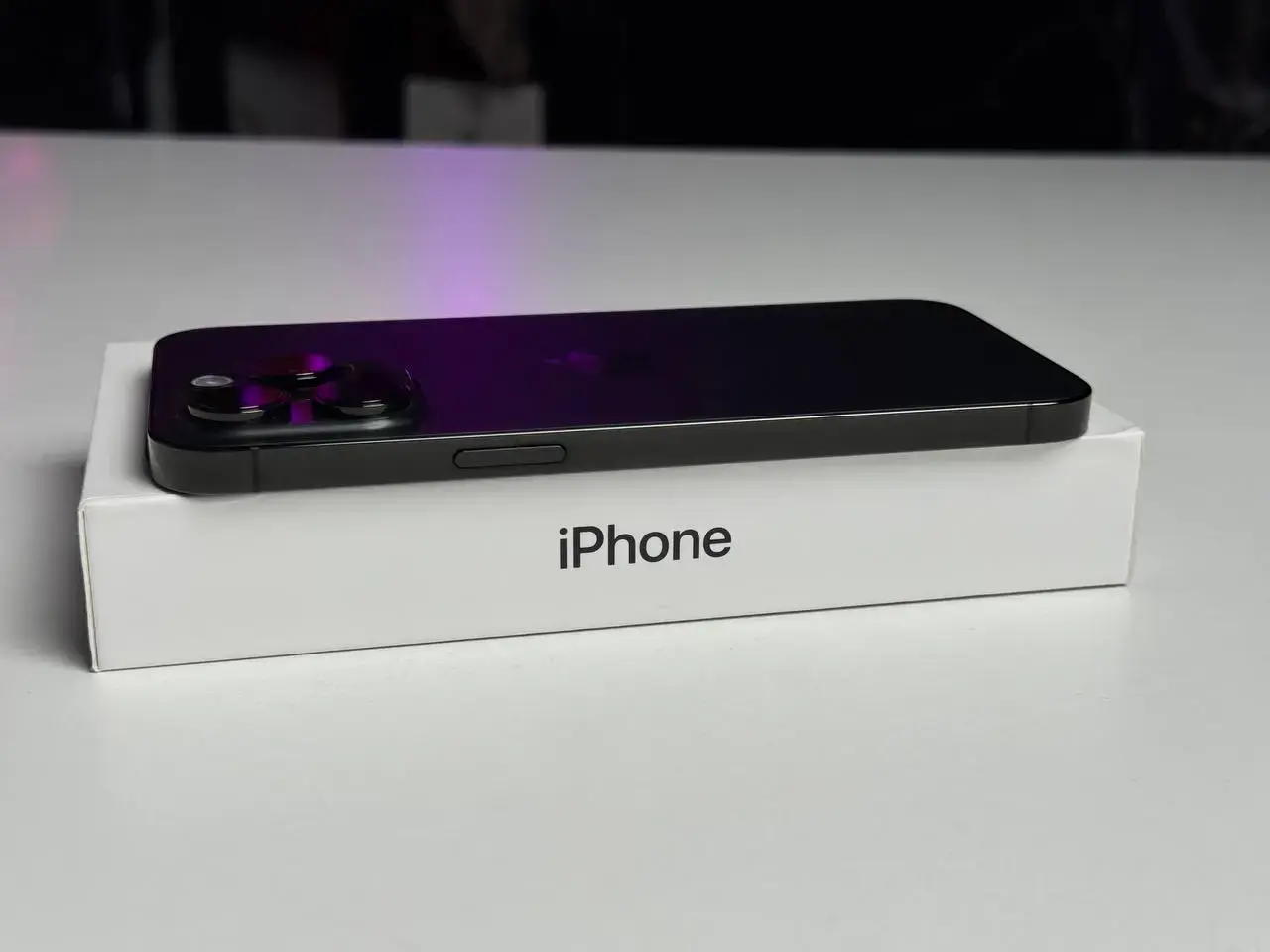 ВЖИВАНИЙ Apple iPhone 14 Pro Max 256GB Space Black (MQ9U3) - Стан: гарний | Акумулятор: 100% | Комплектація: повний, коробка | Гарантія: 1 міс.