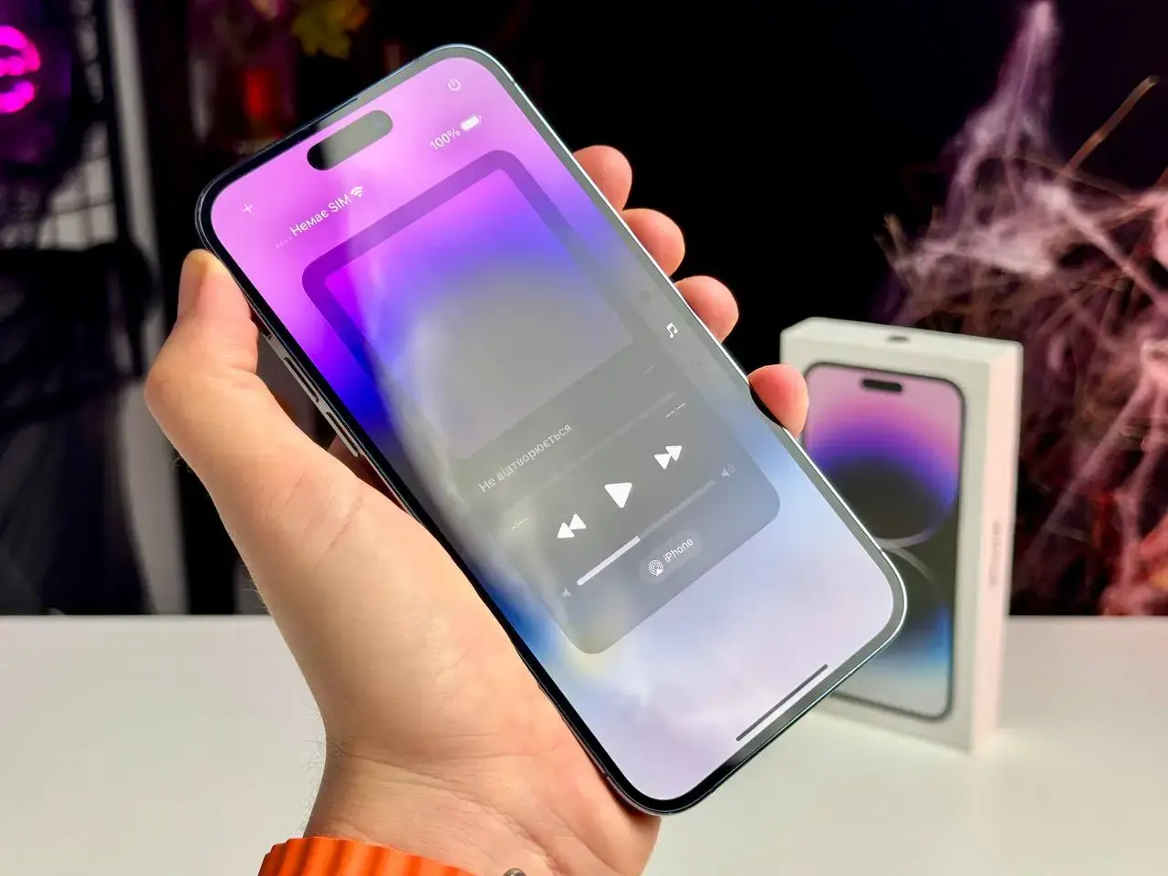 ВЖИВАНИЙ Apple iPhone 14 Pro Max 512GB Deep Purple (MQAM3) - Стан: гарний | Акумулятор: 100% | Комплектація: без комплекту | Гарантія: 1 міс.