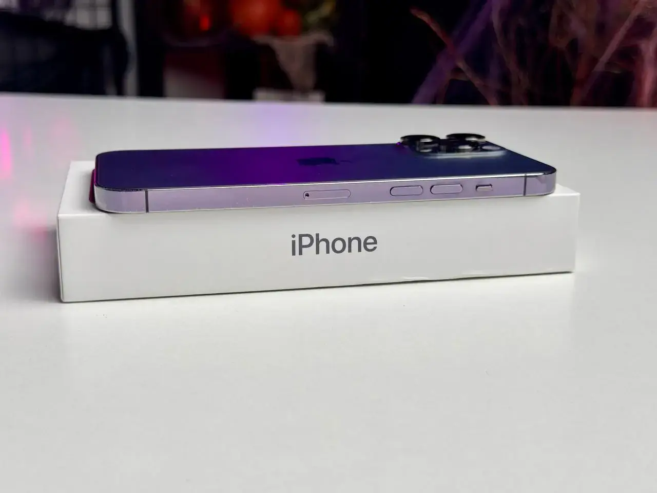 ВЖИВАНИЙ Apple iPhone 14 Pro Max 512GB Deep Purple (MQAM3) - Стан: гарний | Акумулятор: 100% | Комплектація: без комплекту | Гарантія: 1 міс.