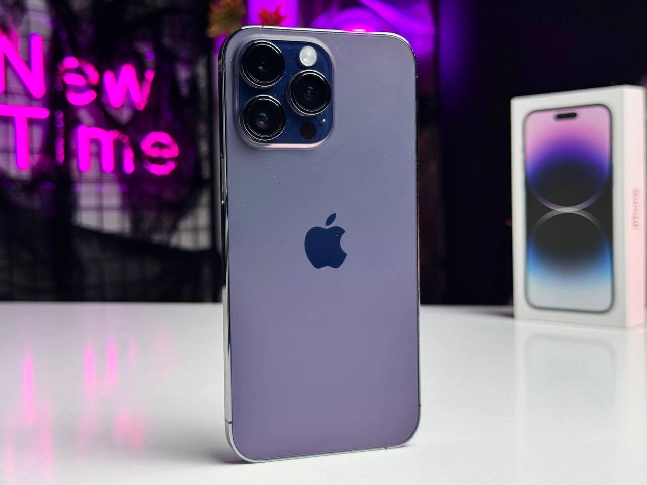 ВЖИВАНИЙ Apple iPhone 14 Pro Max 512GB Deep Purple (MQAM3) - Стан: гарний | Акумулятор: 100% | Комплектація: без комплекту | Гарантія: 1 міс.