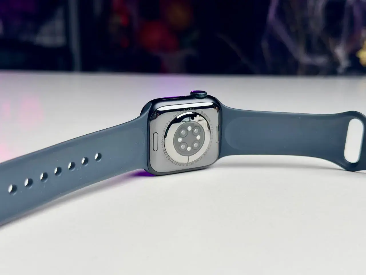ВЖИВАНИЙ Apple Watch Series 8 GPS 41mm Midnight Aluminum Case with Midnight Sport Band - S/M (MNU73) - Стан: гарний | Акумулятор: 90% | Комплектація: кабель | Гарантія: 1 міс.