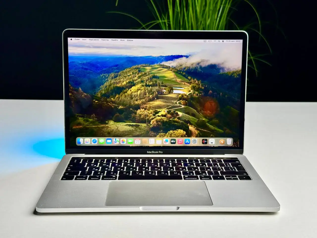 Б/У MacBook Pro 13" Silver (MV992) 2019 - Состояние: удовлетворительный | Аккумулятор: 100% | Комплект: full | Гарантія: 1 мес.