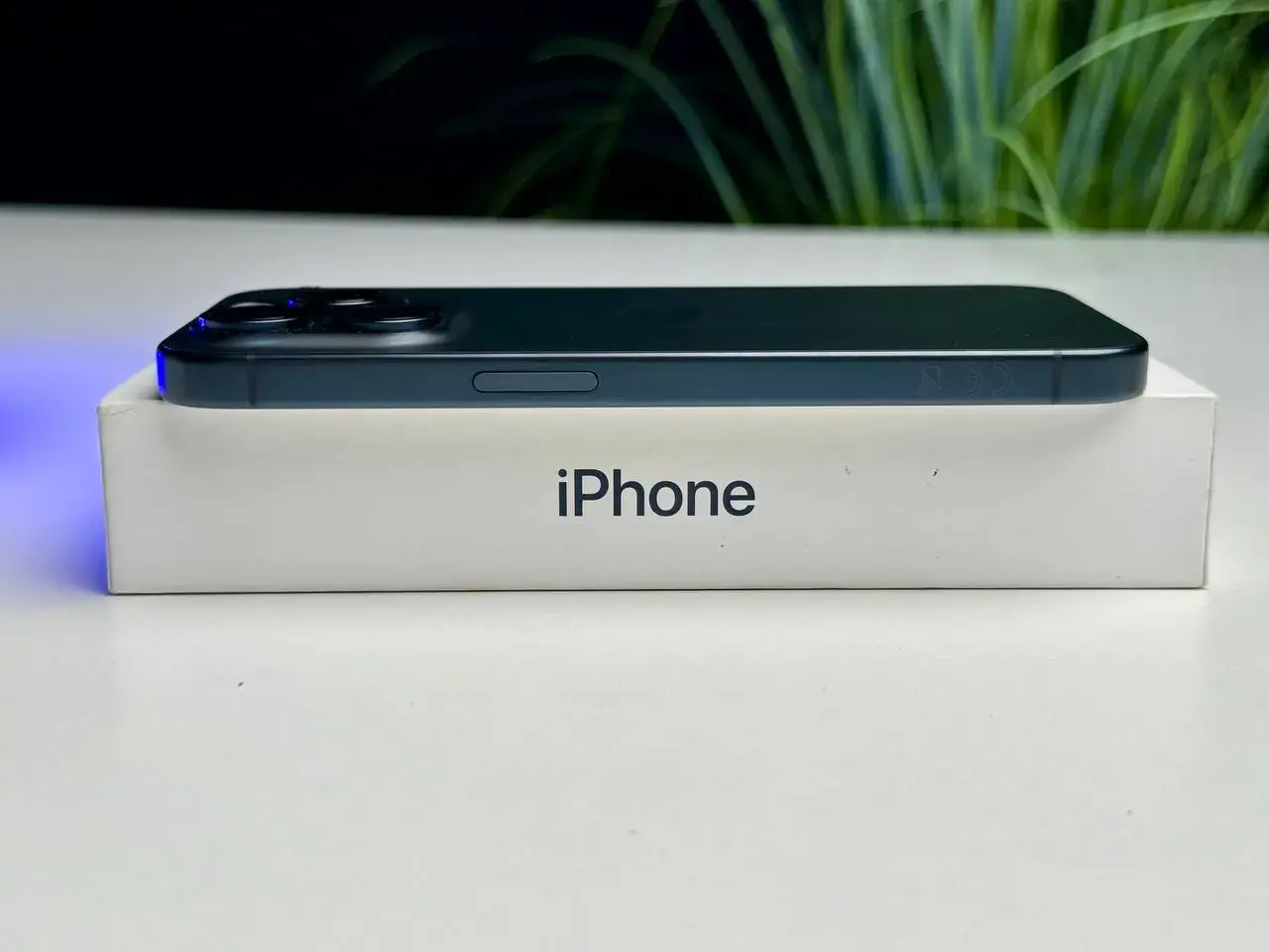 УЦЕНКА Apple iPhone 15 Pro 128GB Blue Titanium (MTV03) - Состояние: хороший | Аккумулятор: 100% | Комплект: полный | Гарантія: 6 мес.