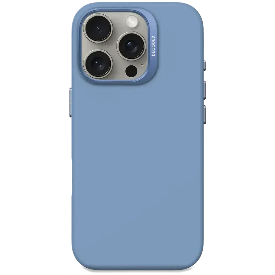 Чохол DECODED Silicone Case for iPhone 16 Pro - Air Blue (D25IPO16PBCS9AE)