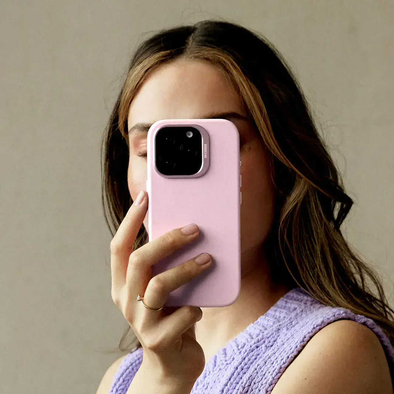 Чохол DECODED Silicone Case for iPhone 16 Pro - Lilac Purple (D25IPO16PBCS9LC)