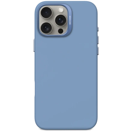 Чохол DECODED Silicone Case for iPhone 16 Pro Max - Air Blue (D25IPO16PMBCS9AE)