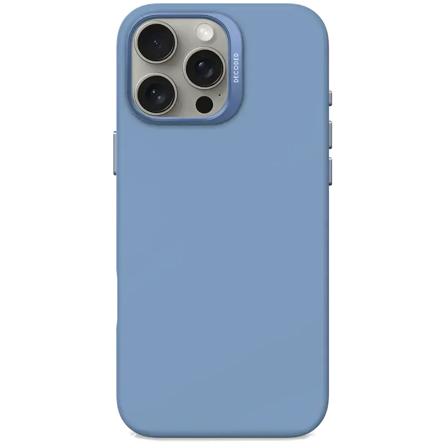 Чохол DECODED Silicone Case for iPhone 16 Pro Max - Air Blue (D25IPO16PMBCS9AE)