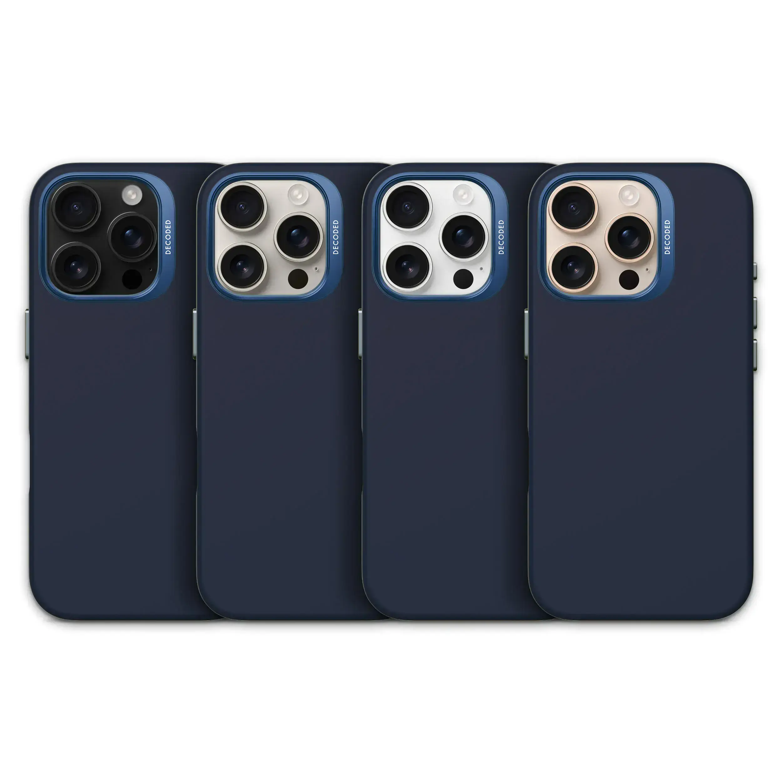 Чохол DECODED Silicone Case for iPhone 16 Pro Max - Blue Print (D25IPO16PMBCS9BT)