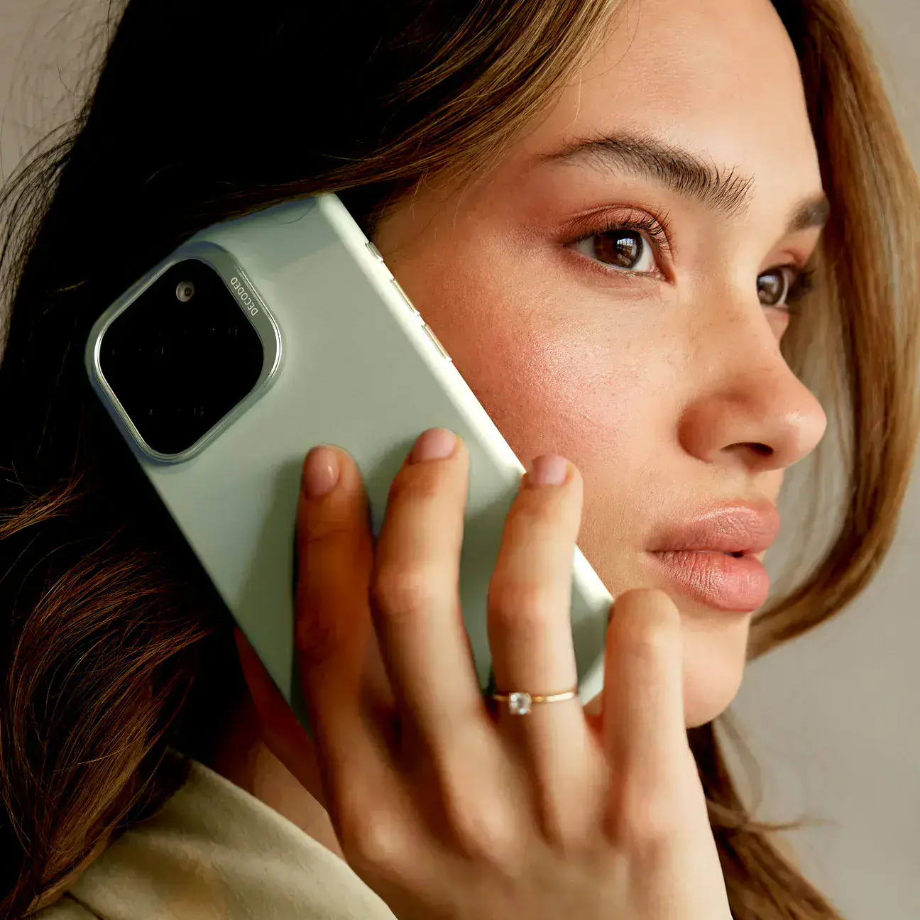 Чехол DECODED Silicone Case for iPhone 16 Pro Max - Jade Green (D25IPO16PMBCS9JN)